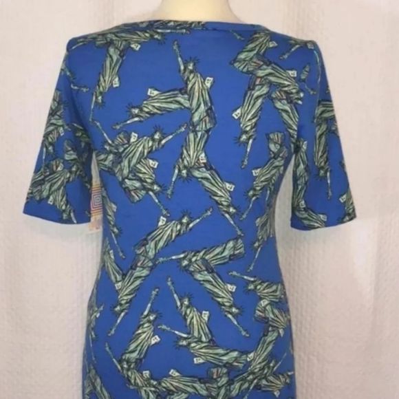 NWT Lularoe S Julia! Statue of Liberty - Picture 3 of 7